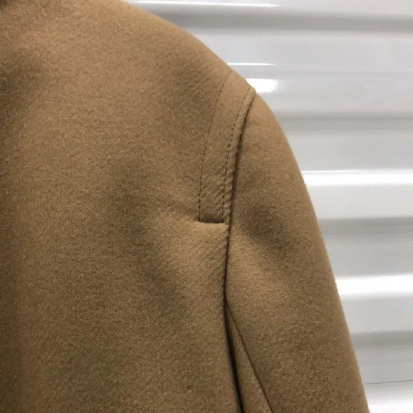 Classic Tan Men's Overcoat - Picture 8 of 8